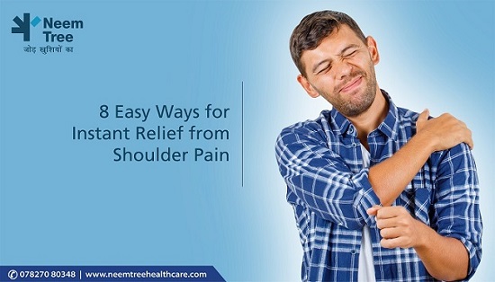 8 Way to get Relief from Shoulder Pain